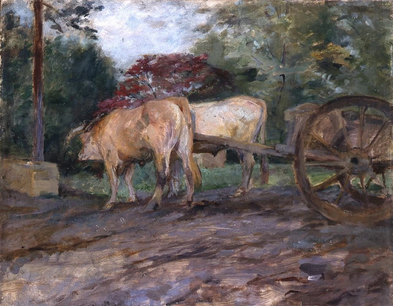 I buoi sotto il giogo - Museo delle Belle Arti di Bordeaux